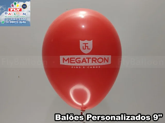 balões customizados megatron fios e cabos